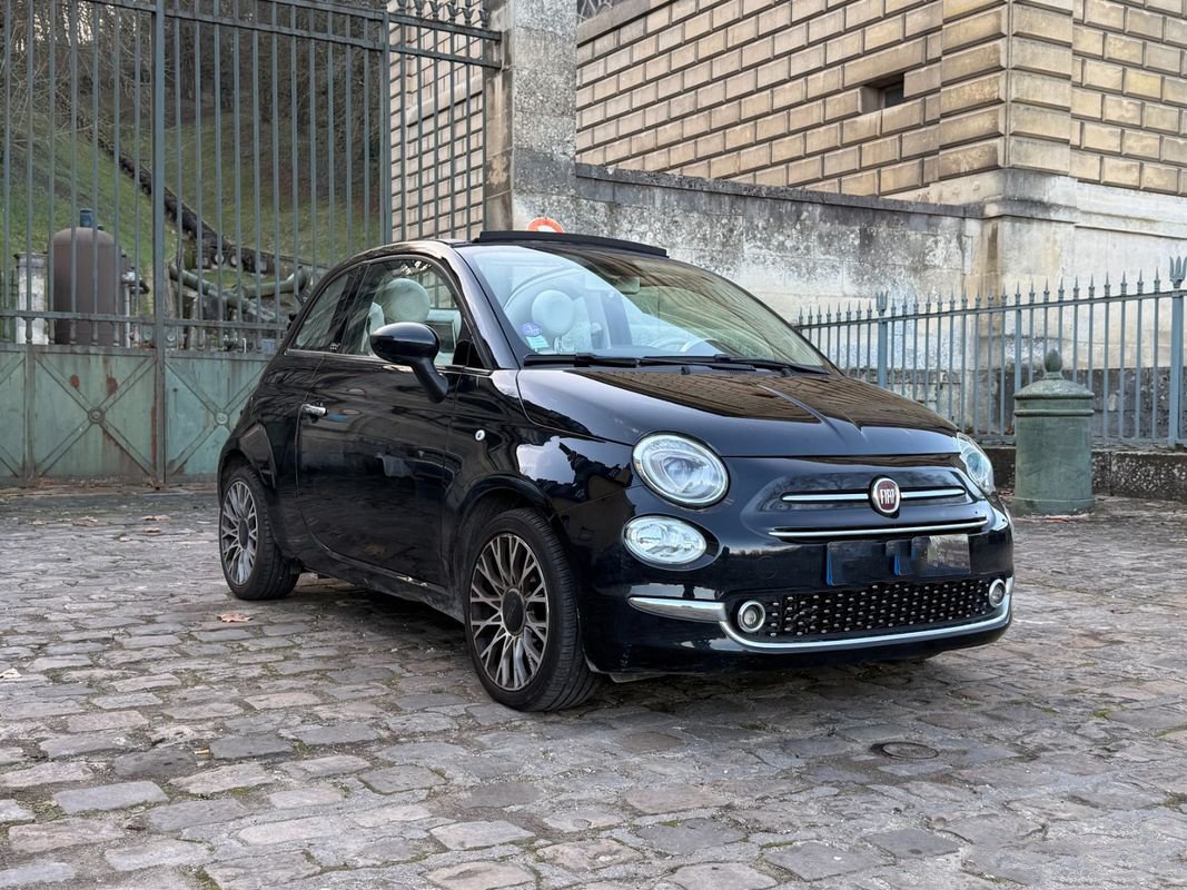 FIAT 500C SERIE 6 EURO 6D 0.9 85 ch TwinAir S/S Lounge / RADAR DE RECUL / REGULATEUR DE VITESSE